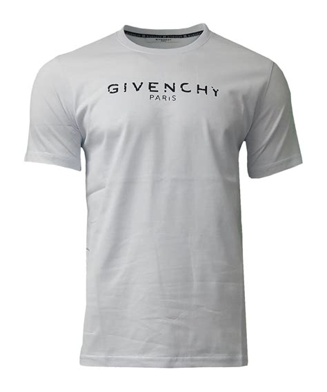 givenchy paris t shirt mens white|givenchy t shirt men price.